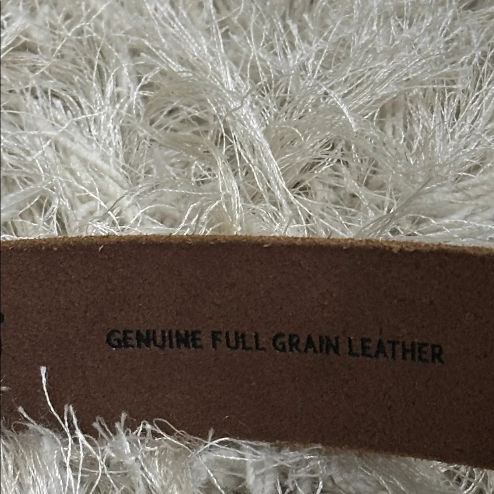 Timberland PRO Men’s Genuine Full Grain Leather Belt Size 34 *Note‎